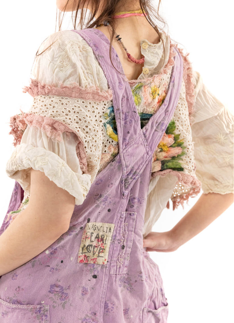 Magnolia Pearl Floral Love Overalls
