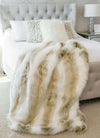 Fabulous Furs Faux Arctic Fox Throw