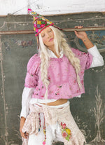 Magnolia Pearl Floral Stefanee Cropped Top