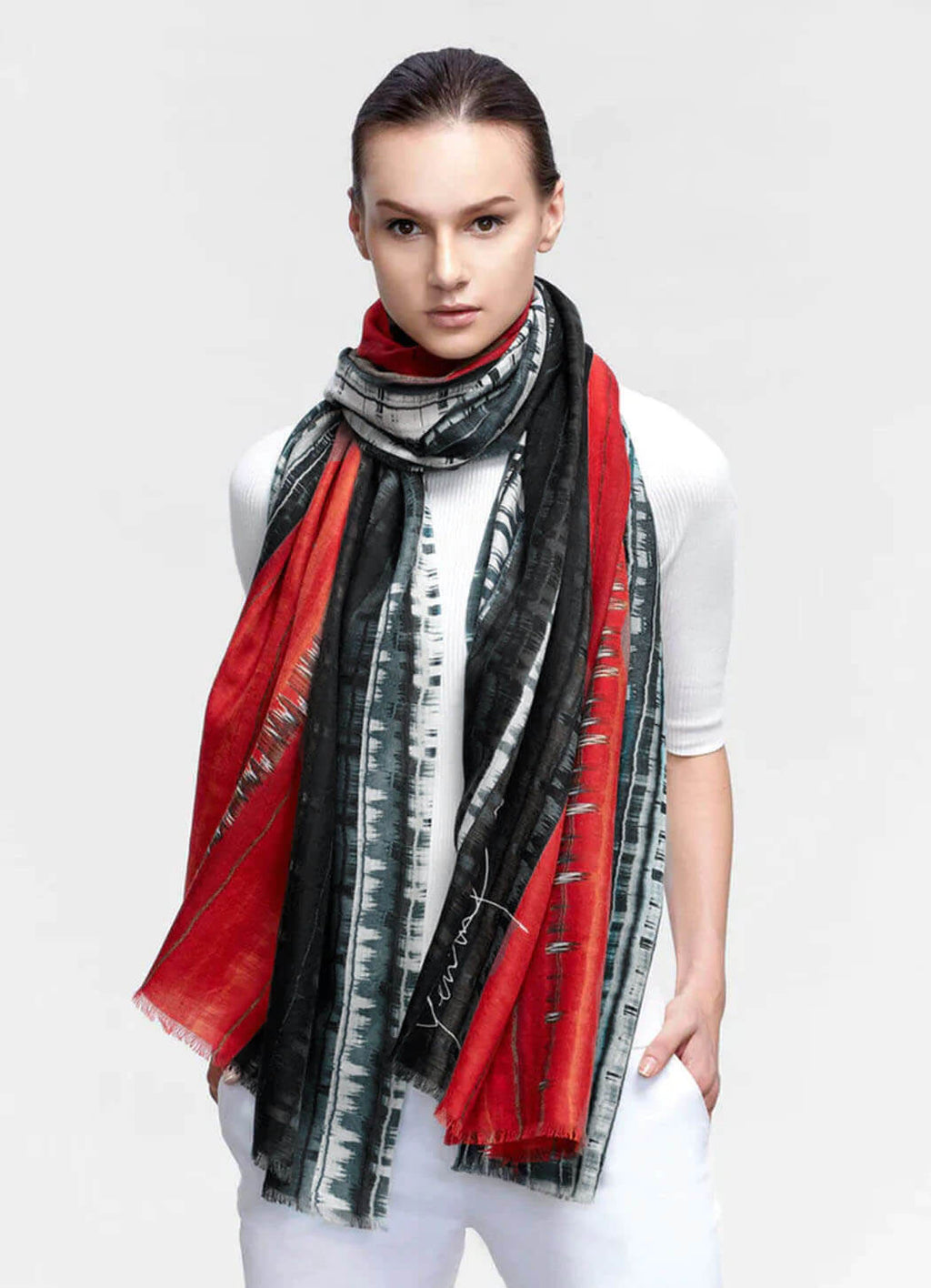 Yen Ting Cho Volcano Wool Scarf