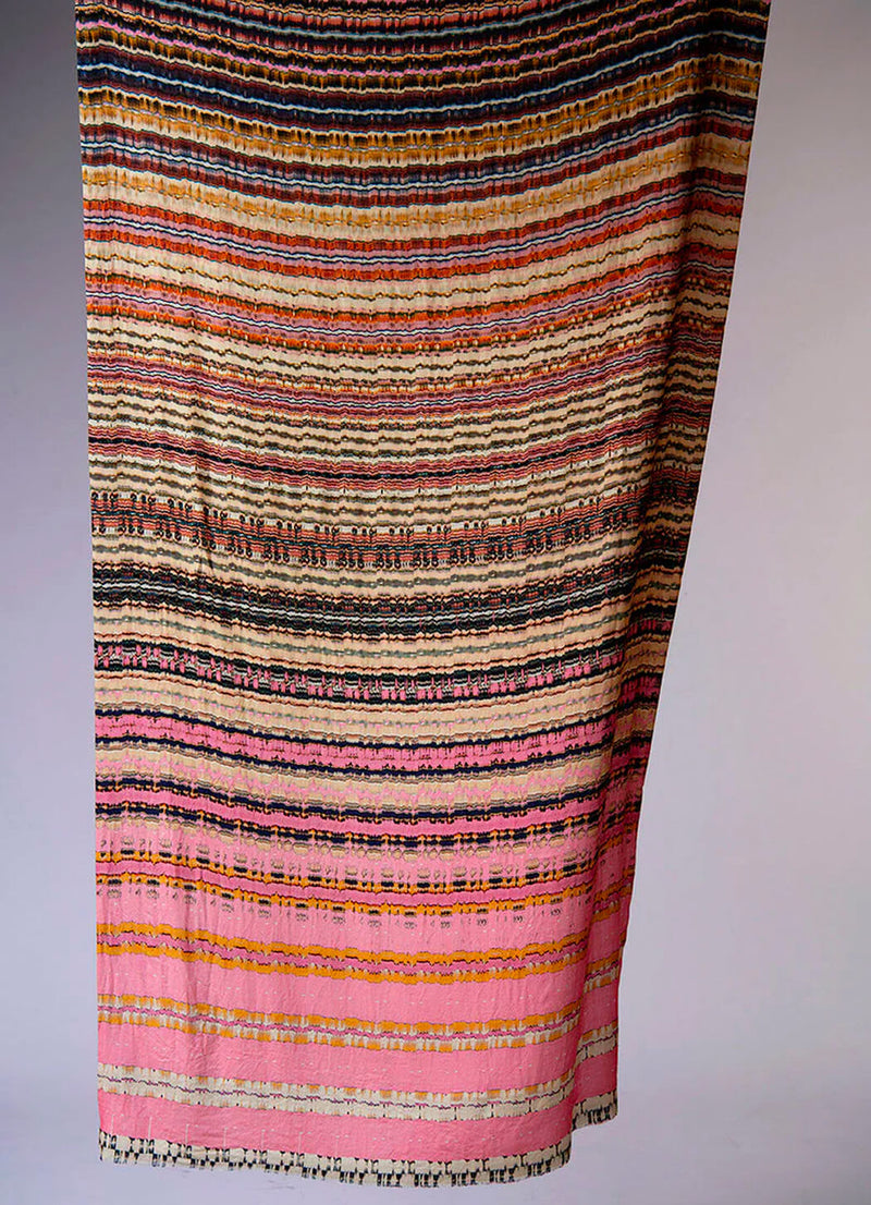 Yen Ting Cho Pink Tea Pure Wool Scarf