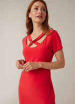 JosephRibkoff Cut-Out Neckline Dress