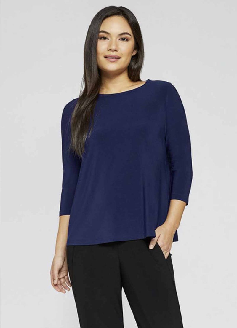 Sympli 3/4 Sl Trapeze Top