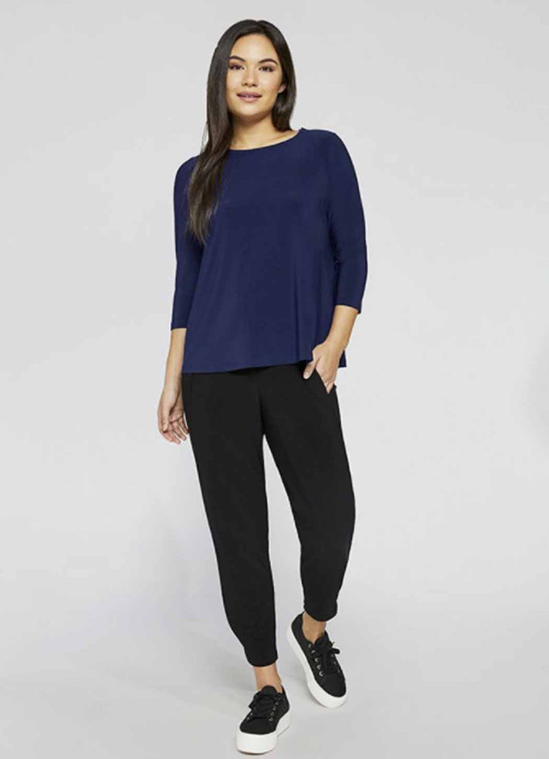 Sympli 3/4 Sl Trapeze Top