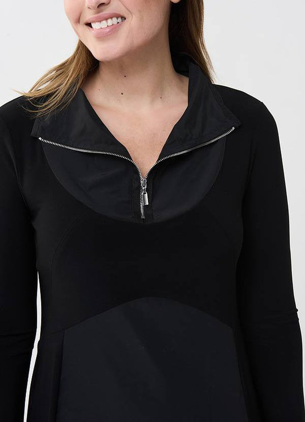 Joseph Ribkoff Half-Zip Dress