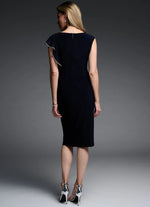 Joseph Ribkoff Ruffle Detail Dress