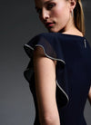 Joseph Ribkoff Ruffle Detail Dress