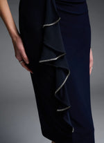 Joseph Ribkoff Ruffle Detail Dress