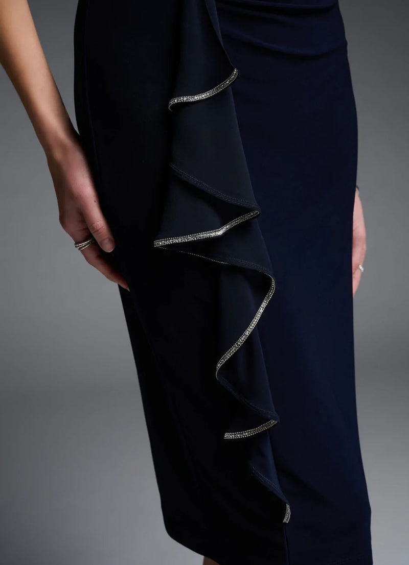 Joseph Ribkoff Ruffle Detail Dress