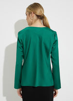 Joseph Ribkoff Draped Neck Top