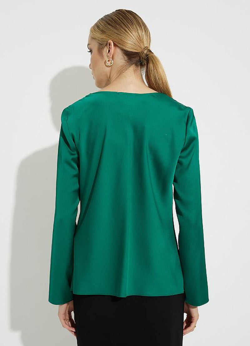 Joseph Ribkoff Draped Neck Top