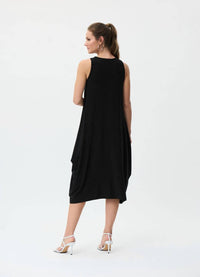 Joseph Ribkoff Pleated Maxi Dress