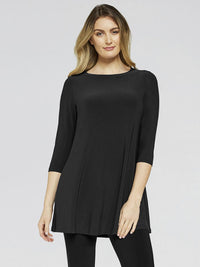 Sympli 3/4 SL Trapeze Tunic