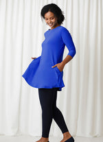 Sympli 3/4 SL Trapeze Tunic