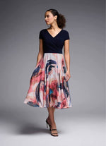 Joseph Ribkoff Abstract Print Dress