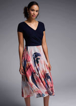 Joseph Ribkoff Abstract Print Dress