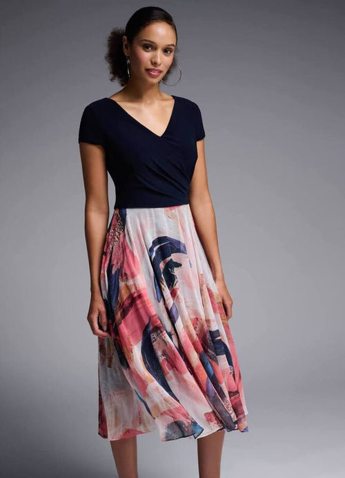 Joseph Ribkoff Abstract Print Dress