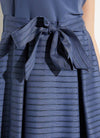 Joseph Ribkoff Sleeveless Fit and Flare Hi-Lo Dress