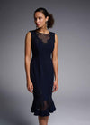 Joseph Ribkoff Mesh Detail Dress