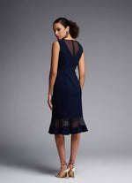 Joseph Ribkoff Mesh Detail Dress