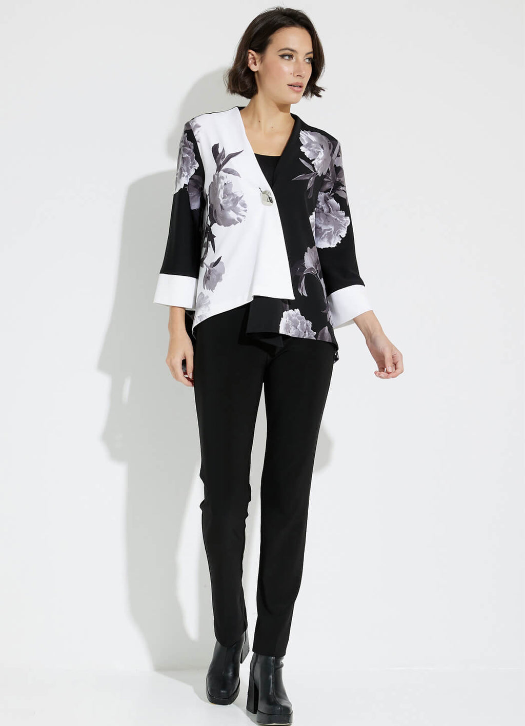 Joseph Ribkoff Floral Graphic Jacket