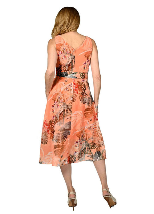 Frank Lyman Sleeveless Wrap Dress