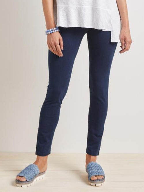 Habitat Knit Denim-Wash Cropped Legging – Details Direct