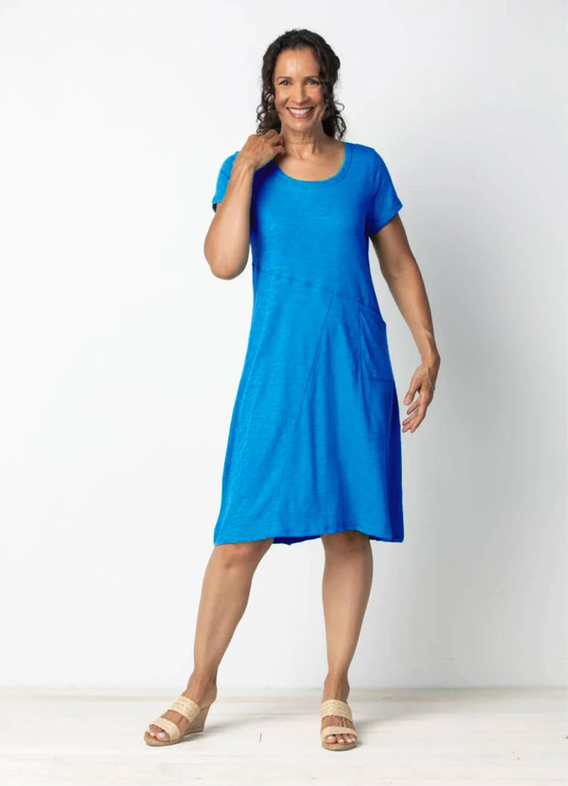 Habitat Cotton Pebble Cap Sleeve Dress