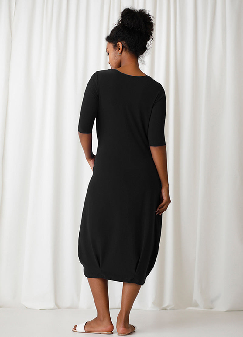 Sympli Reversible Narrow Lantern Dress