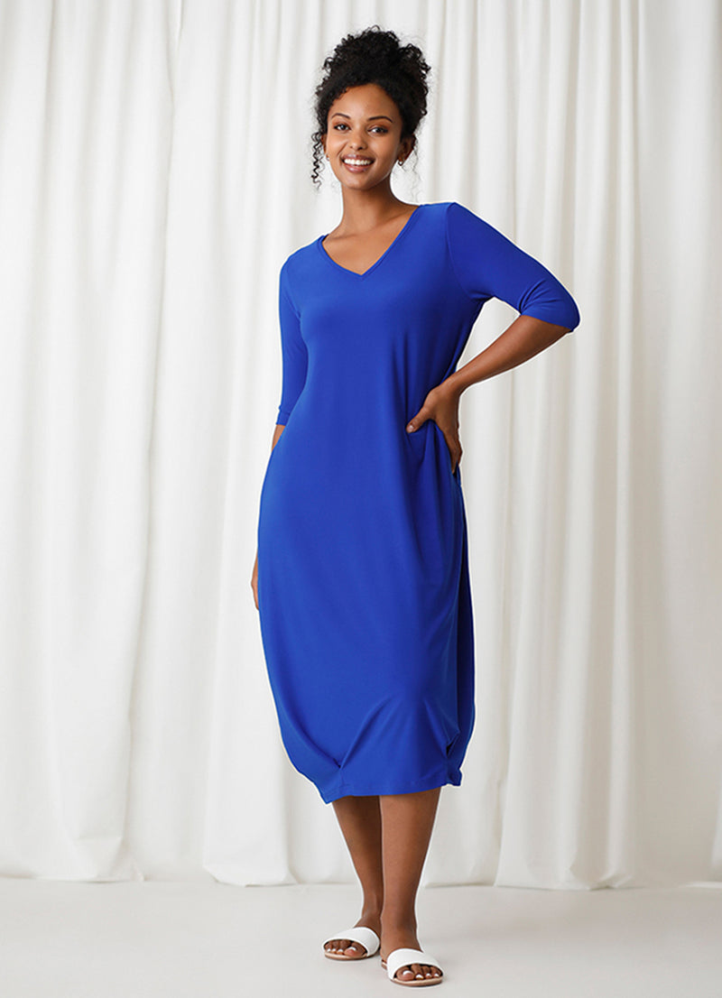 Sympli Reversible Narrow Lantern Dress