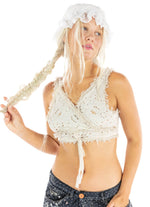 Magnolia Pearl Eyelet Faustine Wrap Tank