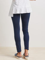 Habitat Knit Denim-Wash Cropped Legging