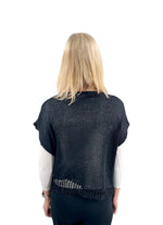 B&K Moda Short Sleeve Knit Top