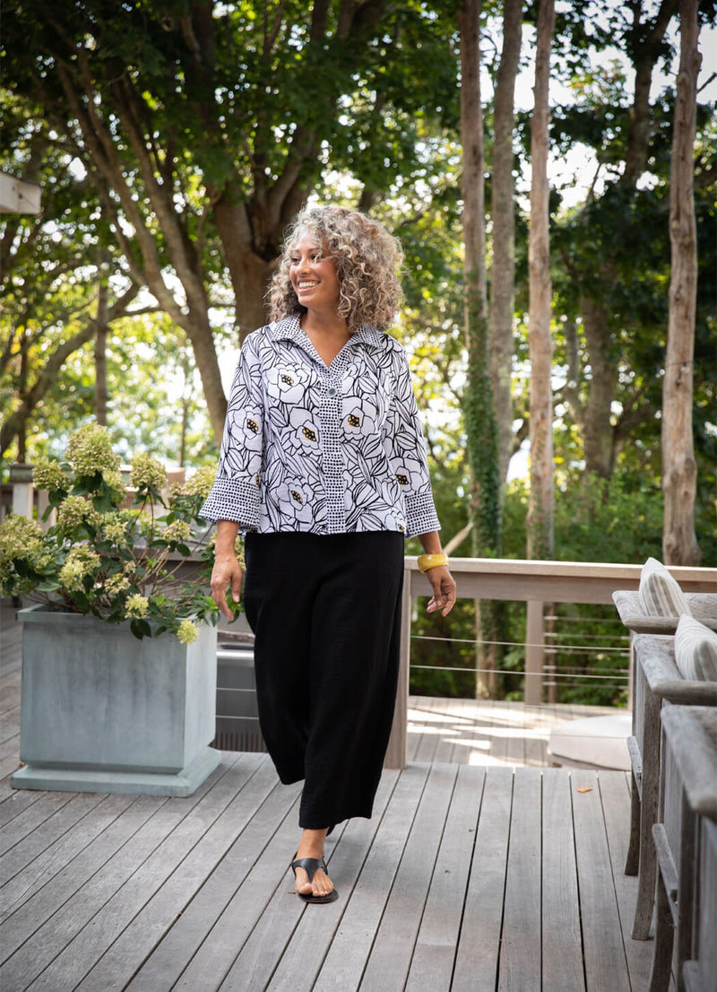 Habitat Hidden Placket Swing Shirt