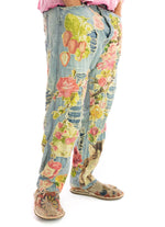 Magnolia Pearl Floral Applique Miner Denims