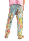 Magnolia Pearl Floral Applique Miner Denims