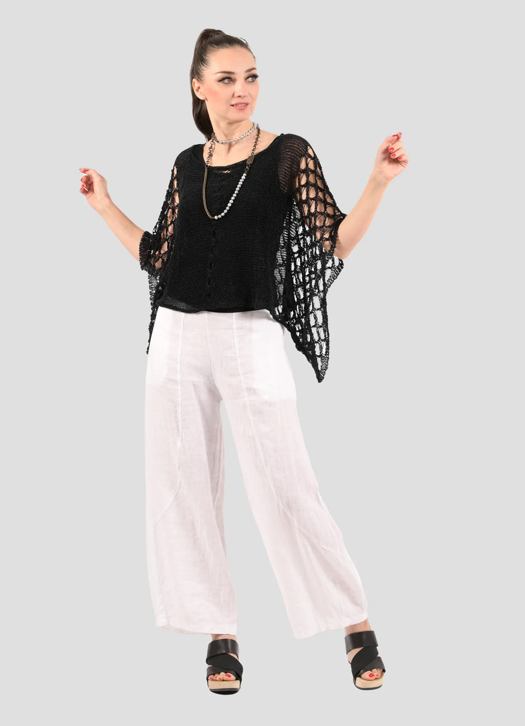 B&K Moda Bell Sleeve Shrug
