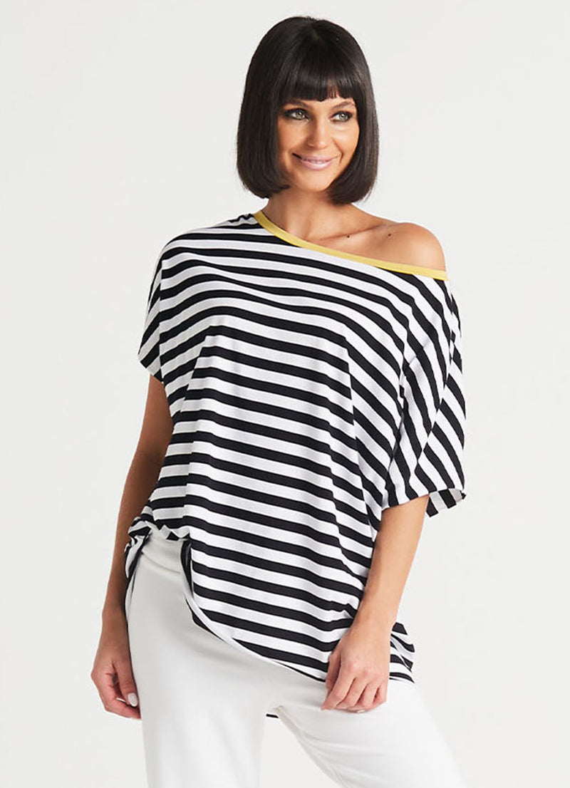 Planet Striped Summer Tee