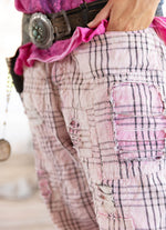 Magnolia Pearl Check Miner Pants