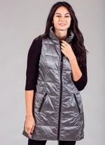Anorak Long Metallic Vest