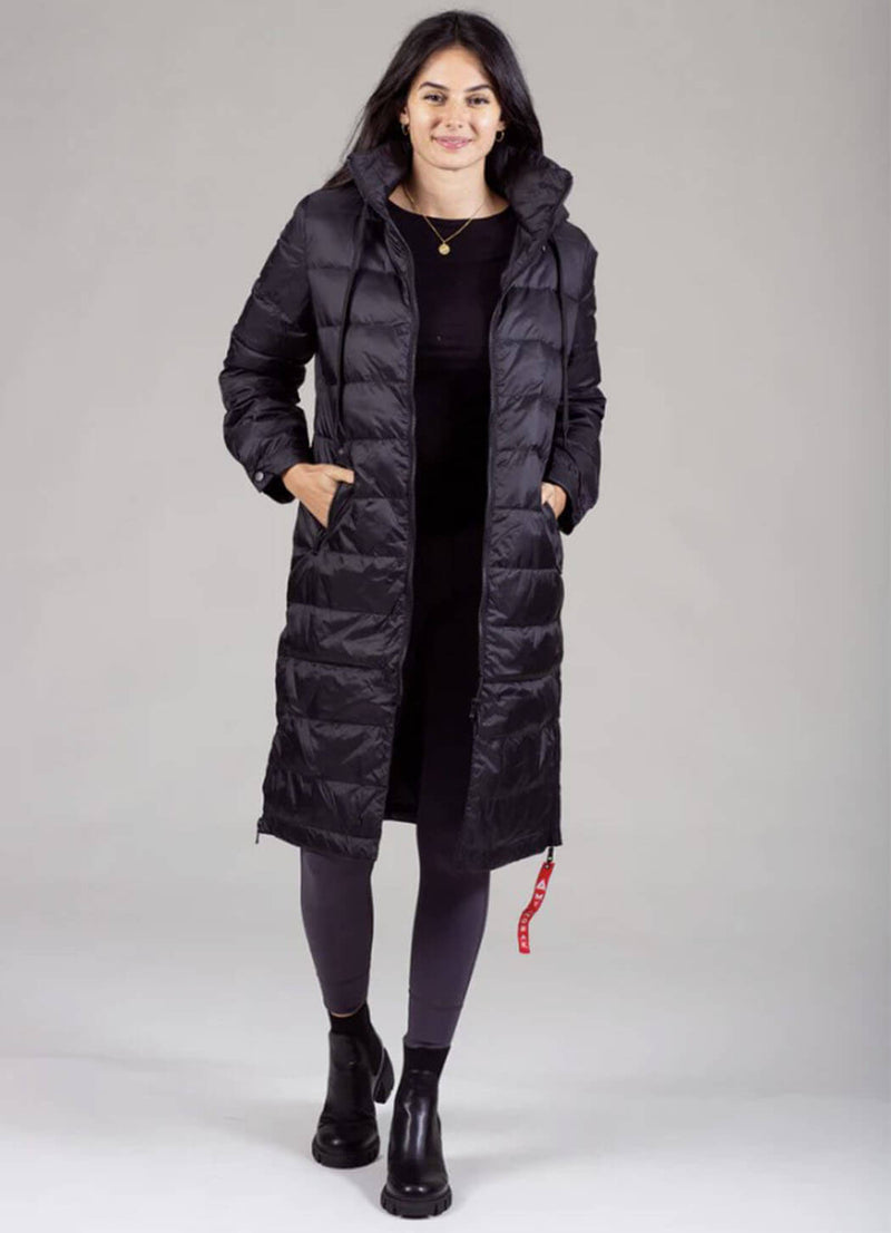 Anorak Quilted Hooded Coat