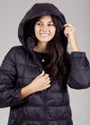 Anorak Quilted Hooded Coat