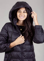 Anorak Quilted Hooded Coat