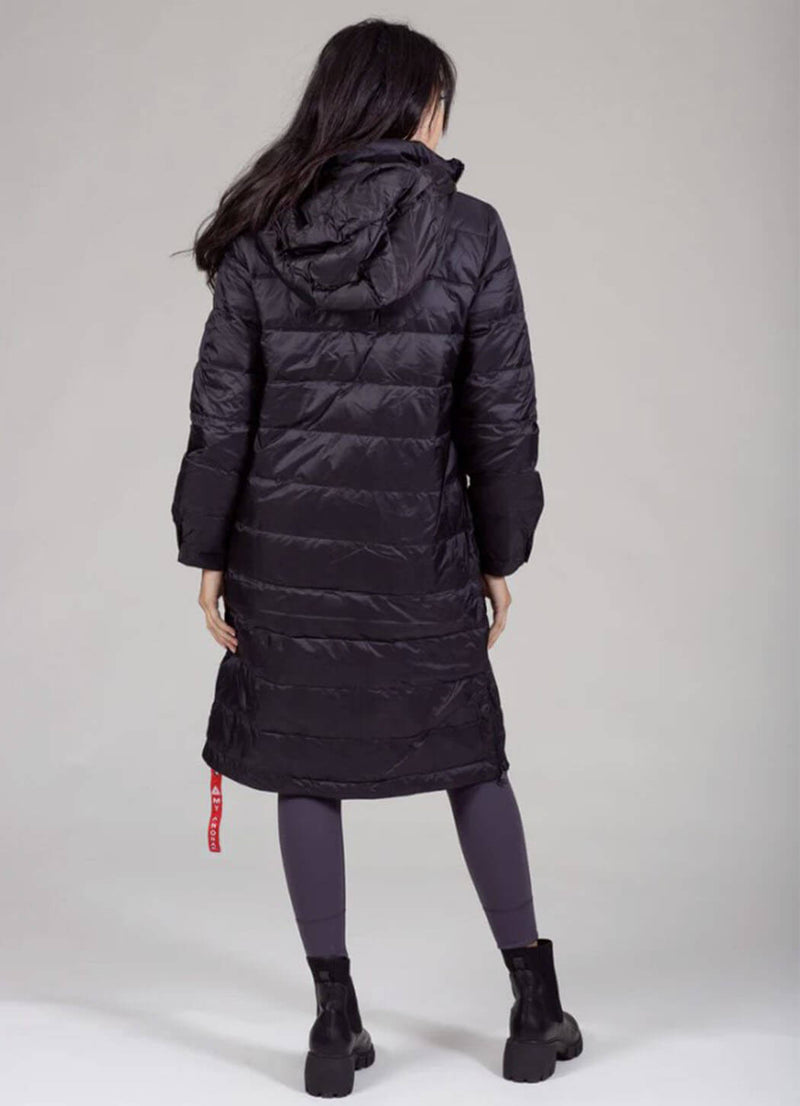Anorak Quilted Hooded Coat