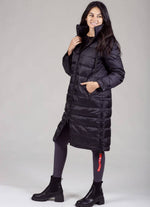 Anorak Quilted Hooded Coat