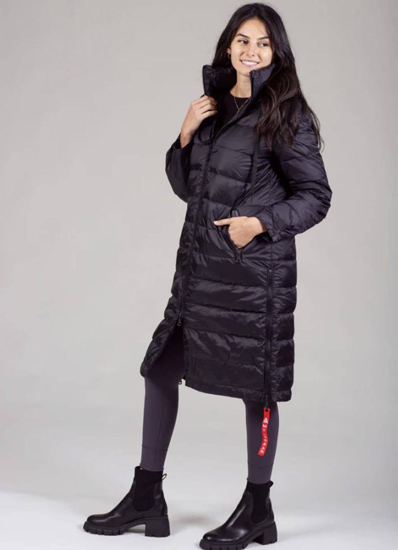 Anorak Quilted Hooded Coat