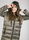 Anorak Quilted Hooded Coat