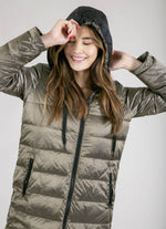 Anorak Quilted Hooded Coat