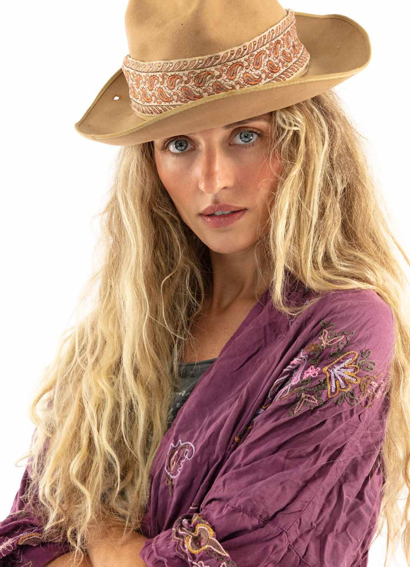 Magnolia Pearl Embroidered Belinay Kimono