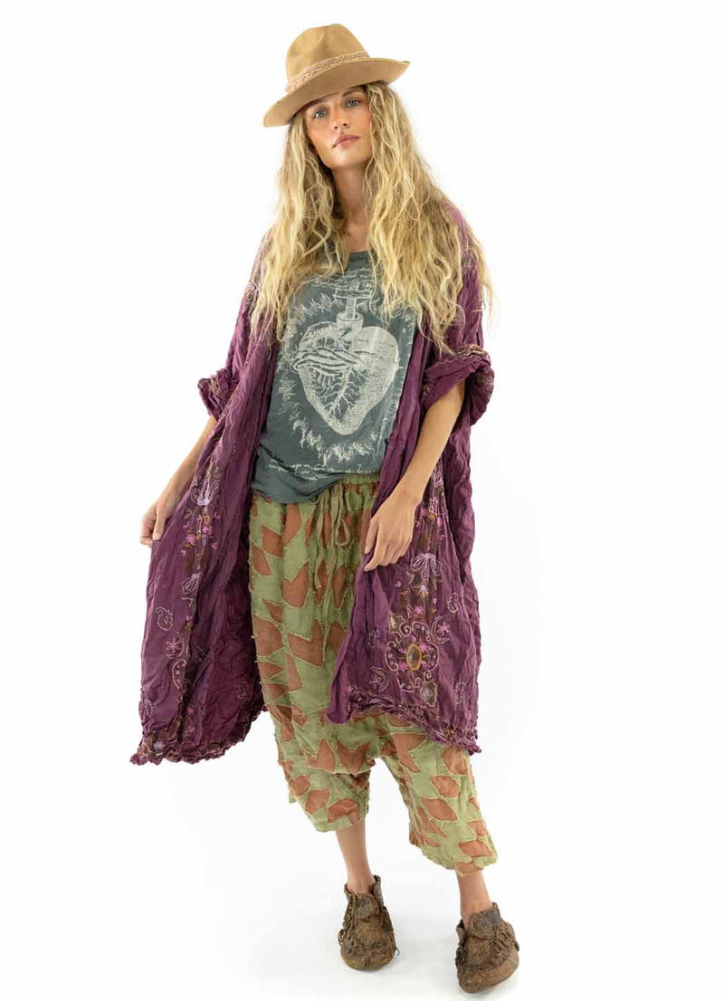 Magnolia Pearl Embroidered Belinay Kimono